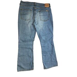 Levi Strauss Jeans Bootcut Spandex Stretch Light Blue Denim Womens 16 Short